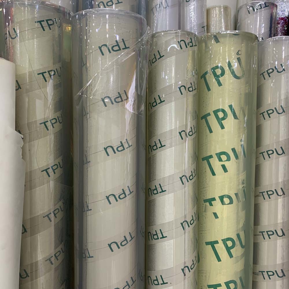  Clear PVC TPU  Packaging Raw Material 48'' Flame Retardant Waterproof Manufactures