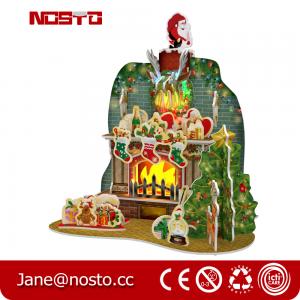  DIY 3D Puzzle Christmas Toy with RGB lights Giftware Manufactures