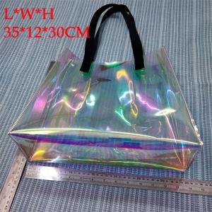 Holographic PVC Handheld Shopping Bag Manufactures