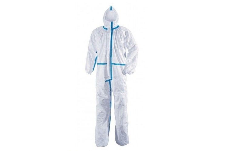  Tear Resistant Disposable Protective Clothing For Asbestos Stripping Manufactures