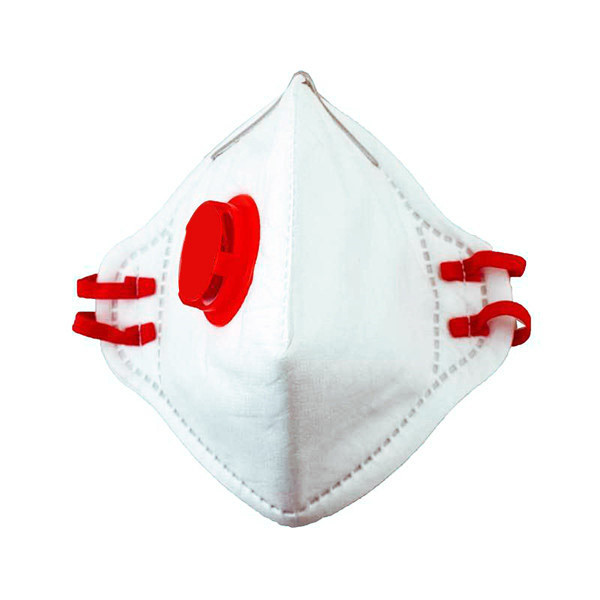  Vertical Type FFP2 Dust Masks , Anti virus face mask For Buildings / Mining Manufactures