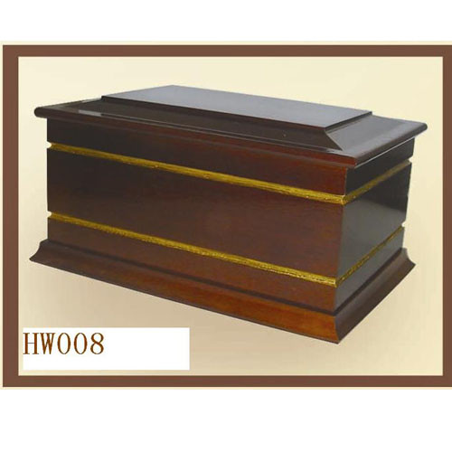  Wooden adult urns, funeral urns box, mahogany color Manufactures
