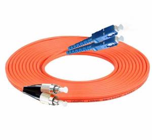 FTTH G657A GJXFH Duplex Drop Cable Patch Cord High Return Loss Manufactures