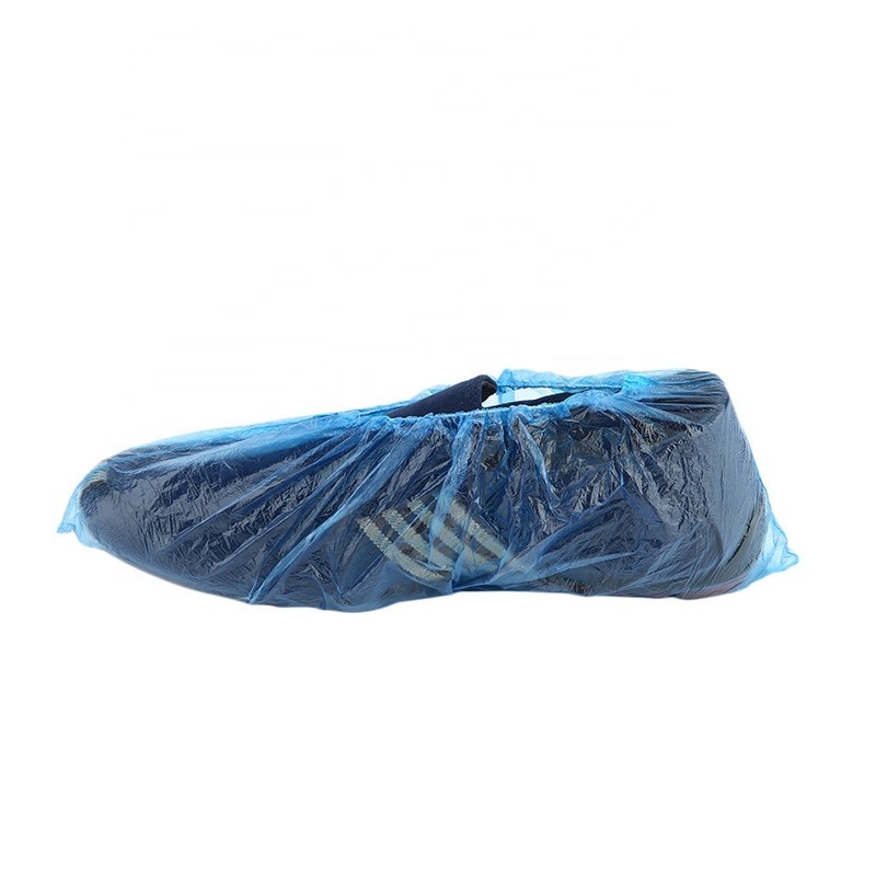  Anti Slip Plastic  Disposable Shoe Covers , Non Woven Shoe Cover Waterproof Manufactures