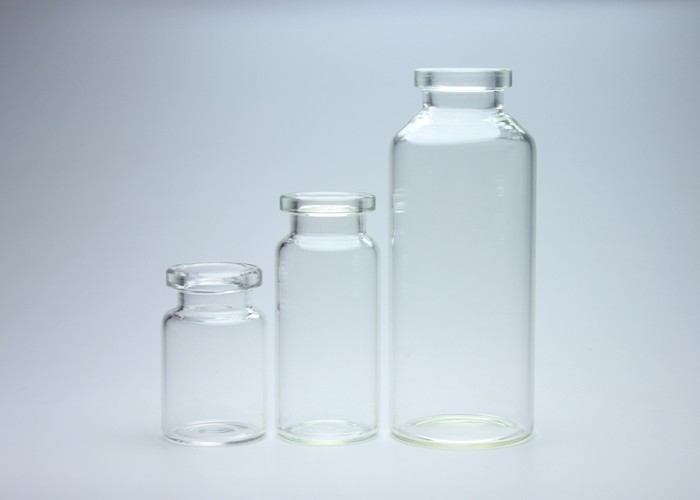  Borosilicate Glass Tube Vials 2ml 6ml 10ml 20ml Capacity Transparent Color Manufactures