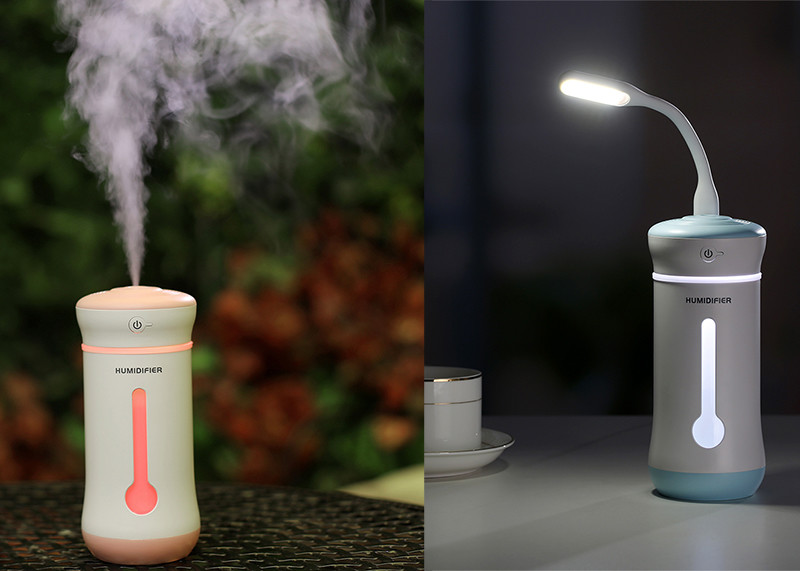  3-In-1 LED fan humidifier  / portable home  air humidifier air purifier / usb air cleaner humidifier Manufactures