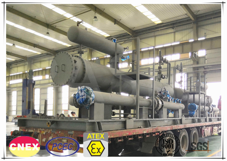  96KW Heavy Fuel Oil Heating Skid Automatic Control Manufactures