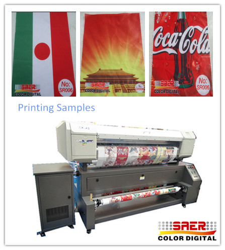  Direct Sublimation Mutoh Textile Printer Flag Printing 2000W Gross Power Manufactures
