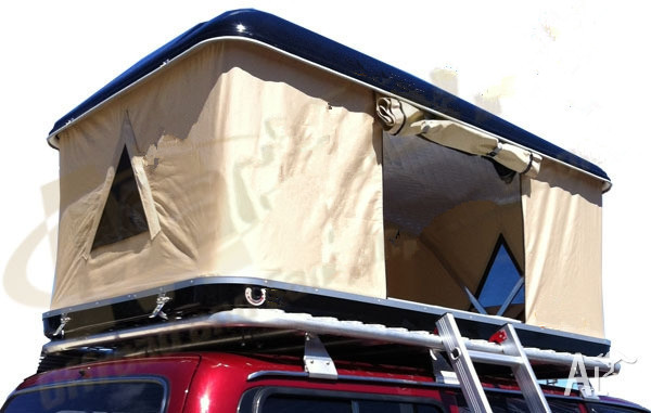  Double Layer Automatic Hard Top Car Tent , 3 Person Roof Top Tent Custom Printed Manufactures