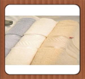  China supplier custom logo wholesale jacquard 100% cotton bathroom hotel bath towel Manufactures