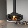 Buy cheap Popular Style Roof Mounted Wood Burning Steel Stove And Suspended Fireplace from wholesalers