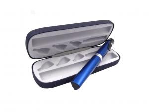  Blue Color Insulin Pen Box Insulin Travel Case For Pens Tinplate / PU Leather Material Manufactures