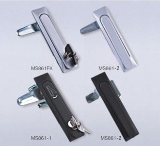  MS861 Keyless Industrial cabinet lock, Electric panel lock, electric latch with key Manufactures