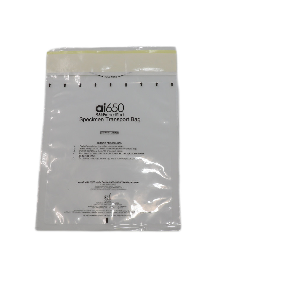 Buy cheap Disposable LDPE Biochemical Specimen Bag Customized Gravure Printing from wholesalers