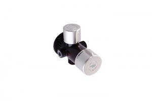  Brown Body Thermostatic Water Mixing Valve , 35 Double Switch Thermo Shower Valve Manufactures