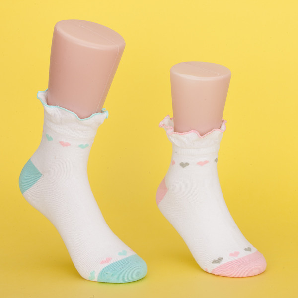  Slip Resistant 100 Cotton Socks For Toddlers , Keep Warm Cute Baby Socks Manufactures
