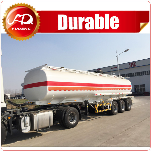  6 compartments 45000L FUWA axle fuel tanker trailer oil tank semi trailer Manufactures