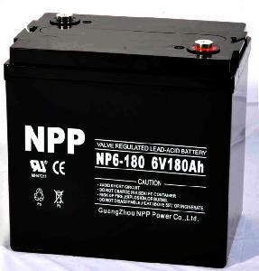  6 Volt Battery NP6-200ah (UL, CE, ISO9001, ISO14001) Manufactures