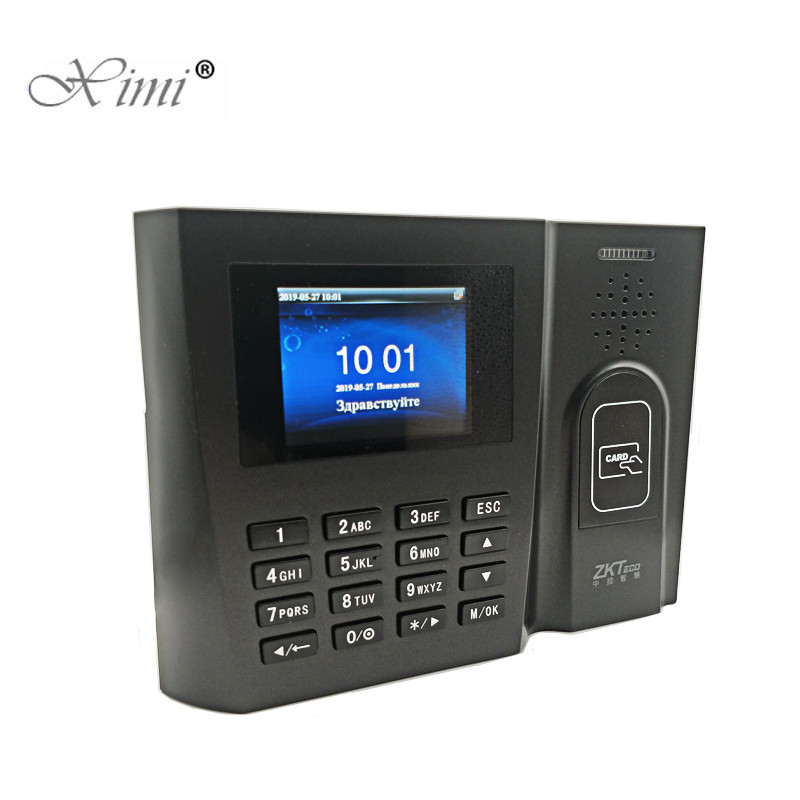  Time Attendance Biometric Access Control System 125KHZ ID Card Time Recorder Machine Manufactures