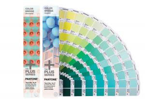  CMYK Printing Paint Color Cards Bridge Set Coated / Uncoated GP6102N Manufactures