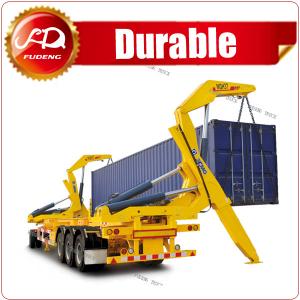  xcmg container sidelifter xcmg side crane side lifter trailer , container truck trailer with lift Manufactures