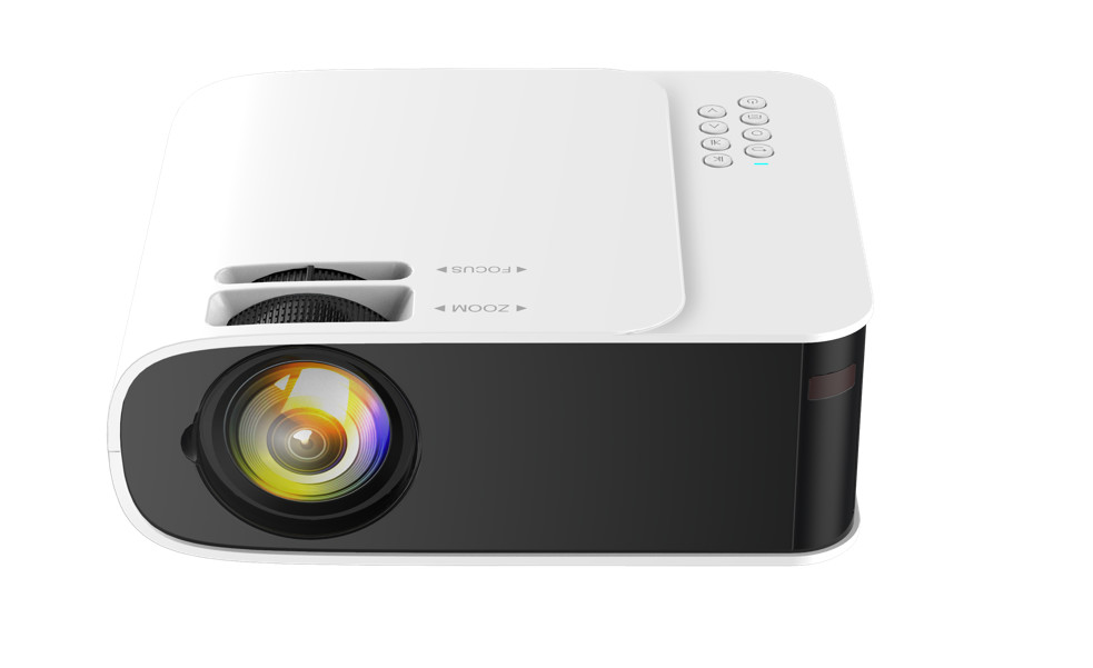  1920*1080P TFT LCD FHD LED Projector 300 ANSI Compatible With TV Stick Video Games Manufactures