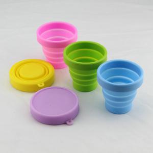  2014 Disney audit factory new design silicone foldable cup/food grade folding cup/silicone Manufactures