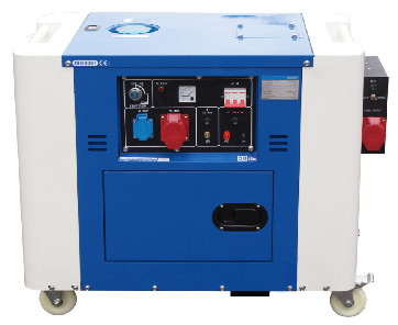  3-7KW Single Phase Silent Soundproof Diesel Generator With Single Cylinder Manufactures