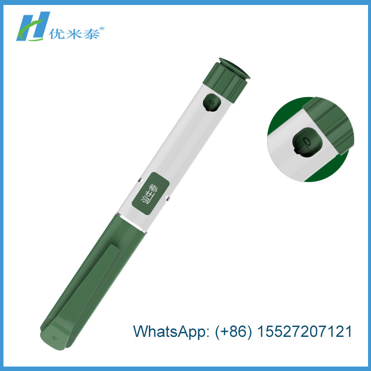 Customized Disposable Insulin Pen With 3ml Cartridge In Green Color Manufactures