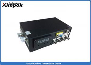  Two Way Speaking COFDM Transmitter Military 10 Watt Wireless AV Sender Video & Data Manufactures