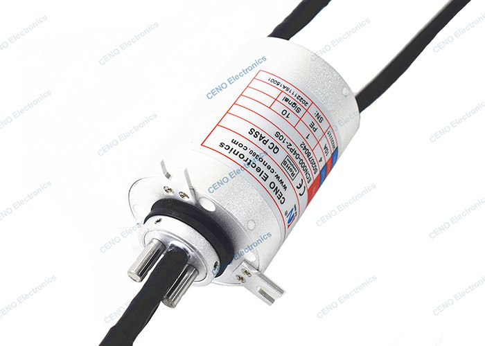  Industrial Integrated Slip Ring With Encoder Signal And Electric Power Manufactures