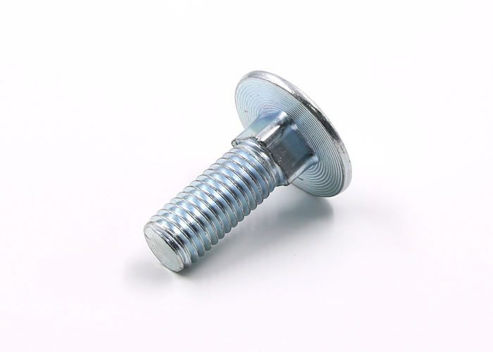  Mushroom Head Grade 4.8 Galvanized Carriage Bolts Fully Threaded With Square Neck Manufactures