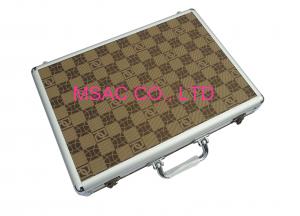  Durable Padded Aluminum Case Big Space , Red Lining Aluminum Tool Case Manufactures