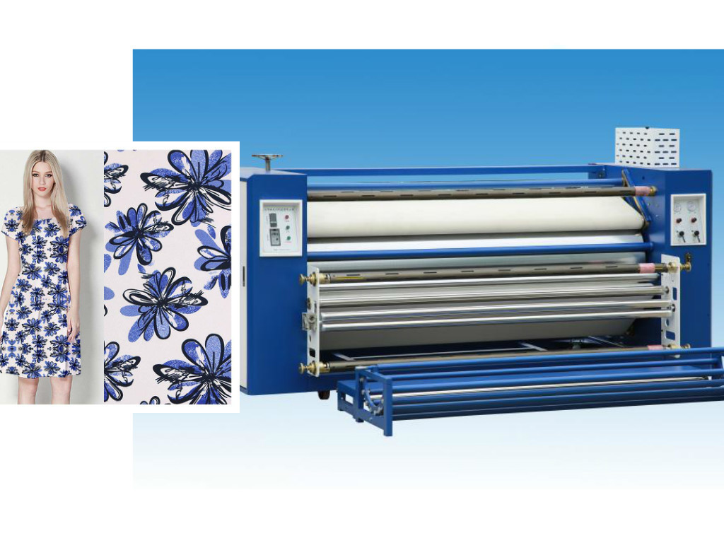  Rotary 1600mm Transfer Printing Textile Calender Machine Manufactures
