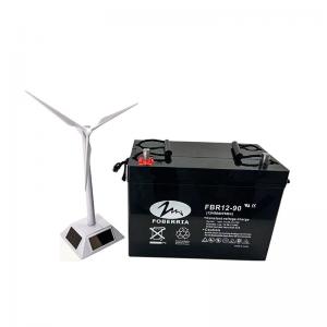  FOBERRIA Maintenance Free UPS Deep Cycle Battery For Solar 175mm Agm 12v 90ah Manufactures