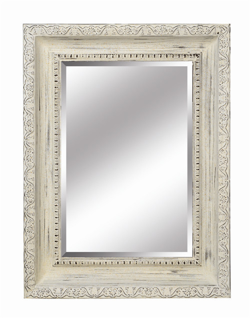  Mirror frames, rectangle shape with embossed silver color frames Manufactures
