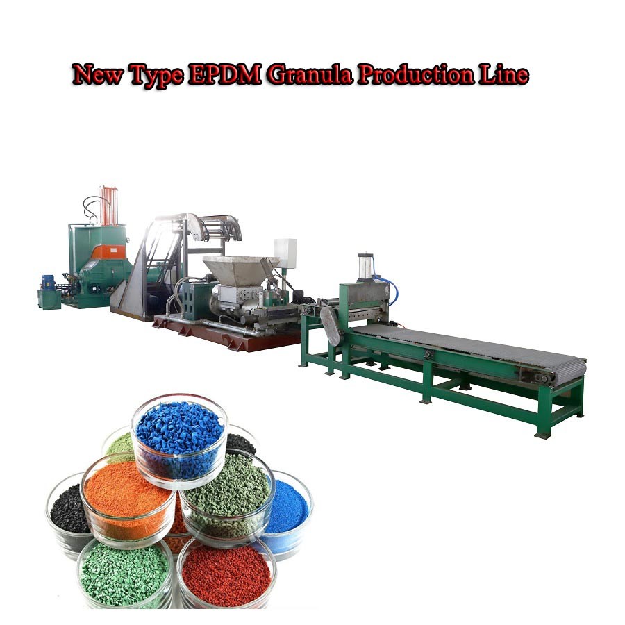  Epdm Rubber Pellet Production Line , Rubber Compounding Machinery Manufactures