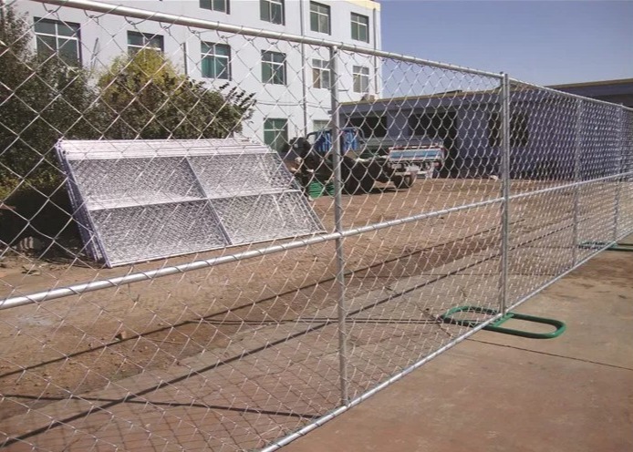  CE Steel 6x8ft Temporary Security Fencing With Galvanized Manufactures