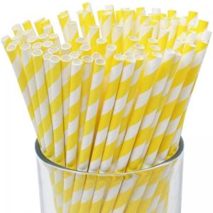  Starch Rice PLA Biodegradable Drinking Straw Natural Color Eco Friendly Manufactures