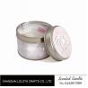 Small Soy Tealight Candles , Tin Can Candles Raspberry / Amber Fragrance