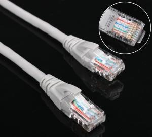  UTP CCA 24AWG 1M Patch Cord Unshielded Cat5e Patch Cord Manufactures