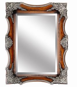  Mirror frames, rectangle shape with embossed gold color frames Manufactures