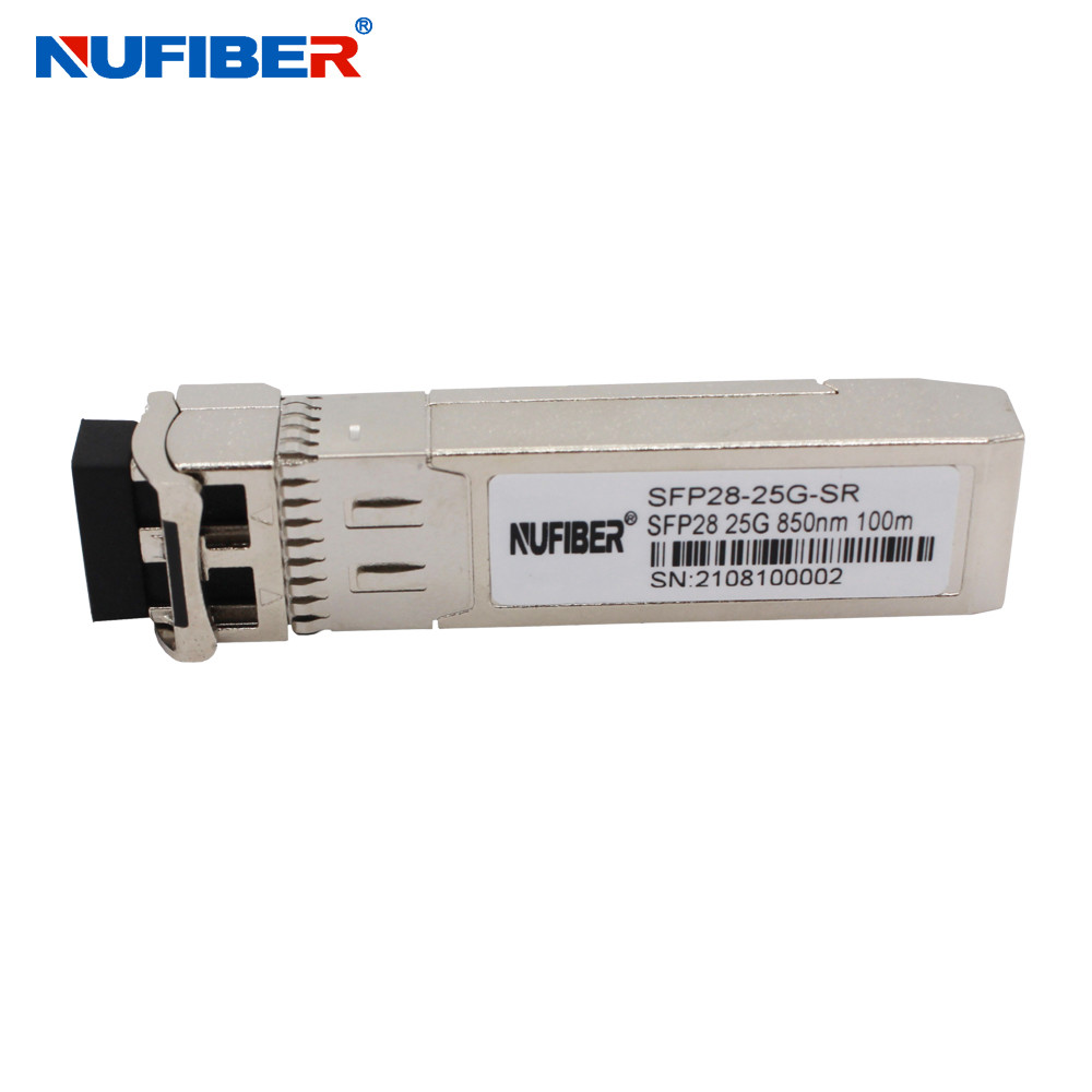  Multimode 850nm 100M 25G SFP28 Transceiver For Huawei Cisco HP Manufactures