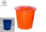  Circular Open Top Round Plastic Water Trough With Lids 850 * 670 * 850mm M300L Manufactures