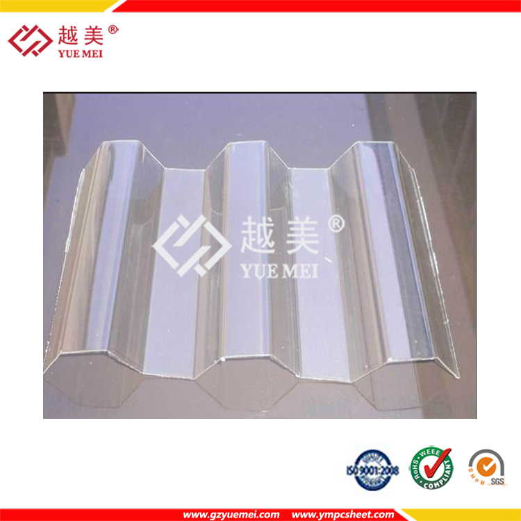  100% virgin material polycarbonate corrugated fiber glass for greenhouse Manufactures