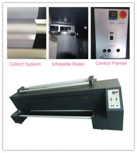  Printed Fabric Heat Sublimation Machine 1.6M Width Direct On Fabric Dryer Manufactures