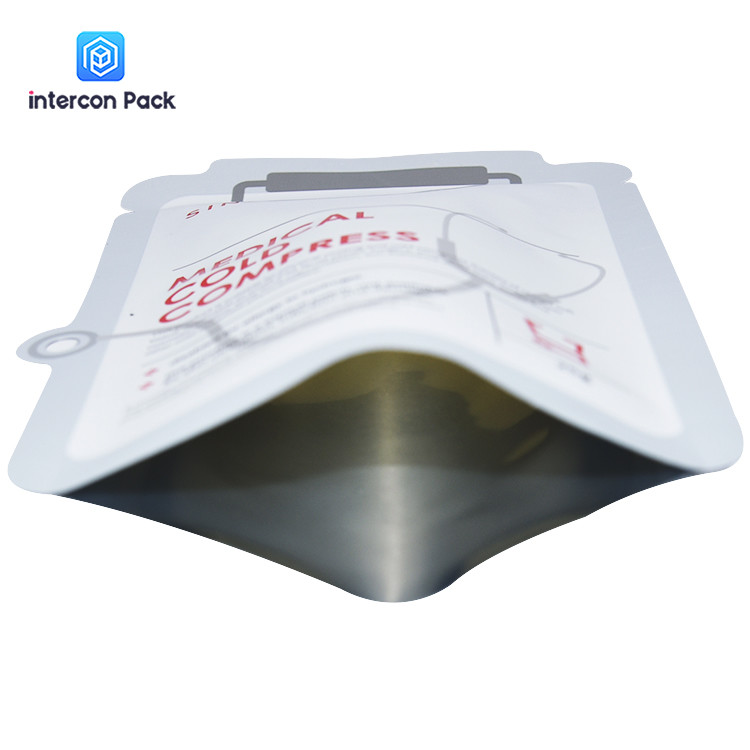 Anti Transparent Aluminum Foil Lined Bags Stand Up Special Shaped