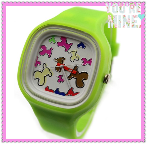  custom silicone jelly watch Manufactures