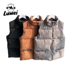  Leisure Crop Top Bubble Vest Polyester Utility Cotton Utility Sleeveless Manufactures