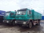  25-30 Ton North Benz Heavy Cargo Truck 2642 420hp Lemon Green Color ND1255B50J Manufactures